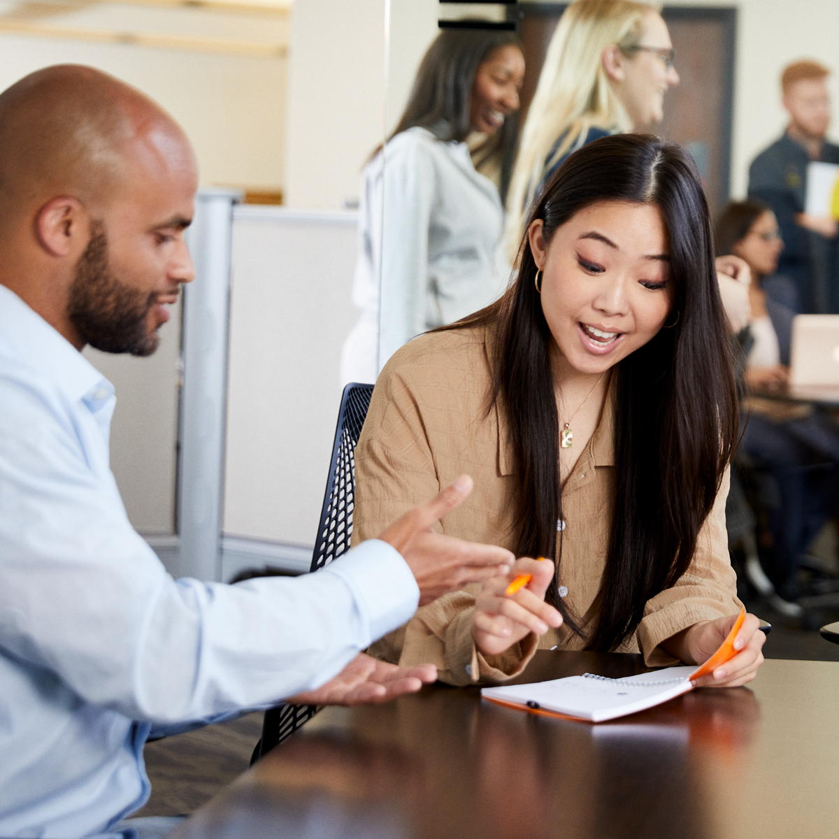 Marketing team ideating a campaign