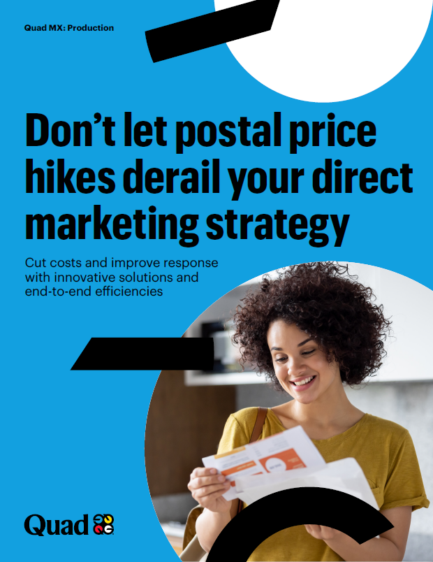 Offset postal rate increases checklist cover Offset postal rate increases checklist cover