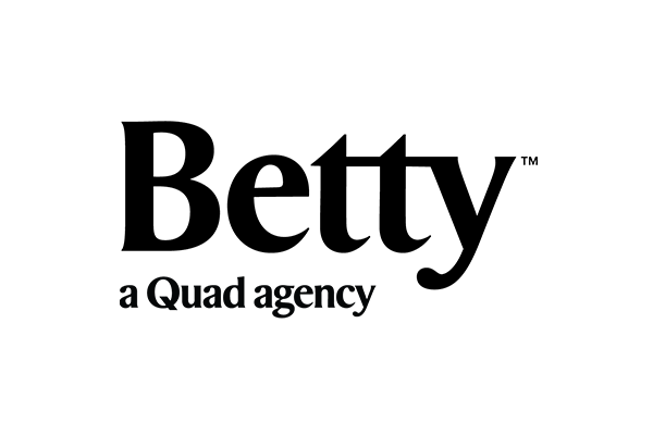 Betty a Quad agency logo Betty a Quad agency logo